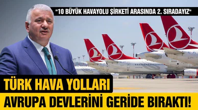 THY, Avrupa'nın devlerini geride bıraktı!