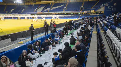 Chelsea'nin Stamford Bridge Stadı'nda iftar programı düzenlendi!