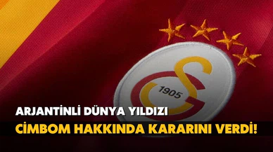 Arjantinli yıldız Galatasaray hakkında kararını verdi!
