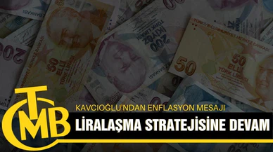 Merkez Bankası Başkanı Kavcıoğlu'ndan enflasyon açıklaması