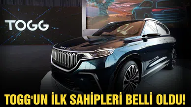 Yerli otomobil Togg'un ilk sahipleri belli oldu!