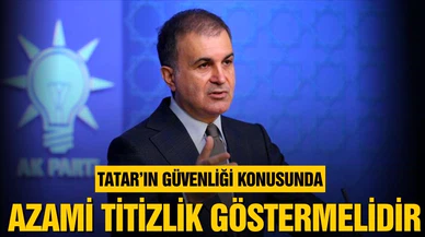 AK Parti Sözcüsü Ömer Çelik Ersin Tatar'a saldırı girişimine tepki gösterdi