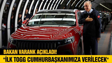 Bakan Varank açıkladı: "İlk TOGG Cumhurbaşkanımıza verilecek"
