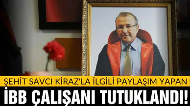 Şehit savcı Kiraz'la ilgili paylaşım yapan İBB çalışanı tutuklandı