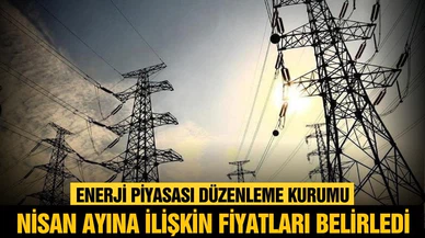 EPDK, nisan ayına ilişkin elektrik fiyatlarını belirledi!