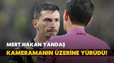 Mert Hakan Yandaş, kameramana patladı!