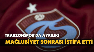 Mağlubiyet sonrası istifa kararı!