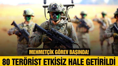80 terörist etkisiz hale getirildi!