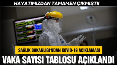 Sağlık Bakanlığı Kovid-19 vaka sayısını açıkladı