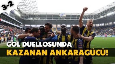Gol düellosunda kazanan Ankaragücü!