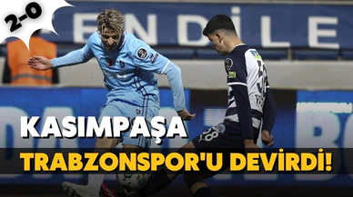 Kasımpaşa, Trabzonspor'a geçit vermedi!