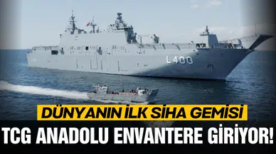 Dünyanın ilk SİHA gemisi Türk Silahlı Kuvvetleri envanterine giriyor