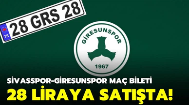Giresunspor-Sivasspor maçının biletleri 28 lira!