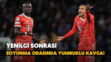 Yenilgi sonrası soyunma odasında yumruklu kavga!