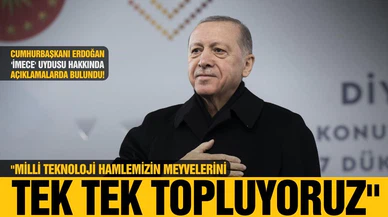 Erdoğan, İMECE hakkında açıklamalarda bulundu!