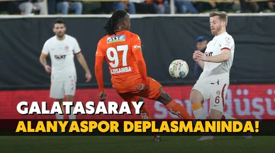 Lider Galatasaray, Alanyaspor deplasmanında!