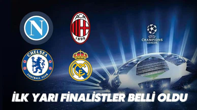 Şampiyonlar Ligi'nde ilk yarı finalistler belli oldu