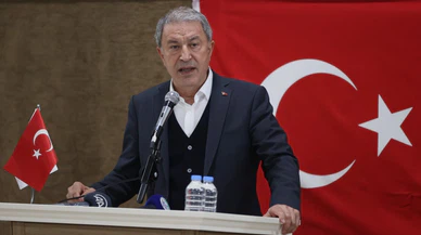 Bakan Akar'dan 'terör' mesajı!