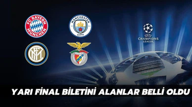Şampiyonlar Ligi'nde yarı final biletini alanlar belli oldu