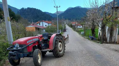 Fethiye'de traktörle motosiklet çarpıştı! 1 ölü, 1 yaralı