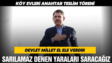 Nurdağı'nda ilk kalıcı konutlar depremzedelere teslim ediliyor