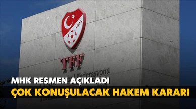 Merkez Hakem Kurulu'ndan hakem kararı