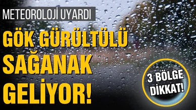 Meteoroloji'den gök gürültülü sağanak uyarısı!