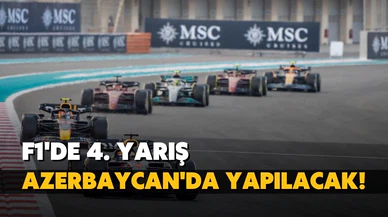 Formula 1'de sezonun 4. yarışı Azerbaycan'da!