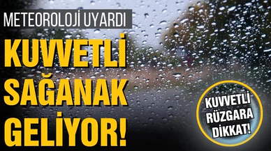 Meteoroloji'den gök gürültülü sağanak yağmur uyarısı