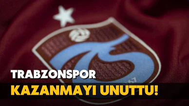 Trabzonspor kazanmayı unuttu!