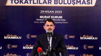 Bakan Kurum, "Bahanelerin arkasına saklanmadık. Hep işimizin başında olduk"