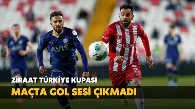 Maçta gol sesi çıkmadı!