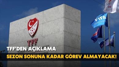 TFF'den hakem açıklaması!