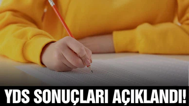 YDS sonuçları açıklandı!