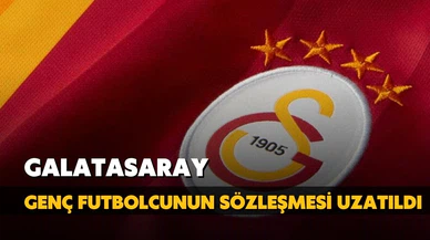 Galatasaray duyurdu! Sözleşmesi uzatıldı!