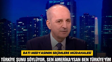 Kurtulmuş, "Sen Amerika'ysan ben Türkiye'yim"