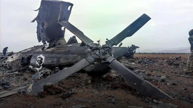 Rusya’ya ait askeri helikopter düştü, 2 asker öldü