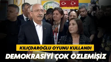 Kemal Kılıçdaroğlu, Ankara'da oyunu kullandı!