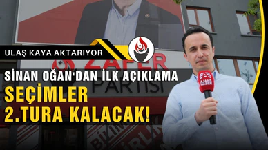 Sinan Oğan: "Gözüken o ki, seçim 2. tura kalacak"