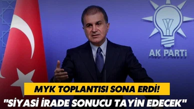AK Parti MYK Toplantısı tamamlandı!
