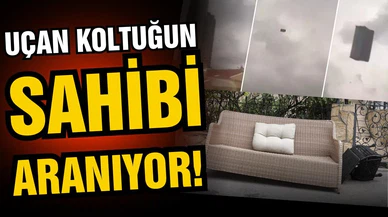 Uçan koltuğun sahibi aranıyor