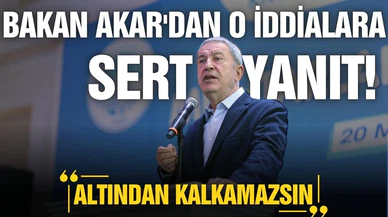 Bakan Akar'dan sınırdan yasa dışı geçiş iddialarına ilişkin açıklama!