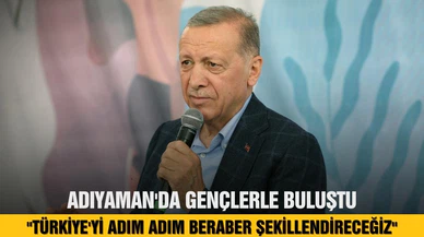 Cumhurbaşkanı Erdoğan: Türkiye'yi adım adım beraber şekillendireceğiz