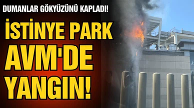 İstinye Park AVM'de yangın!