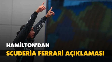 Hamilton'dan Ferrari açıklaması!