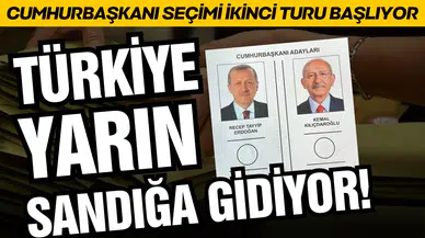 Türkiye yarın sandığa gidiyor!