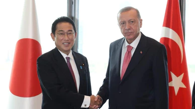 Japonya Başbakanı Kişida, Cumhurbaşkanı Erdoğan'ı kutladı!