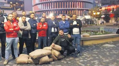 AK Parti'den Tanju Özcan'a çimentolu gönderme!