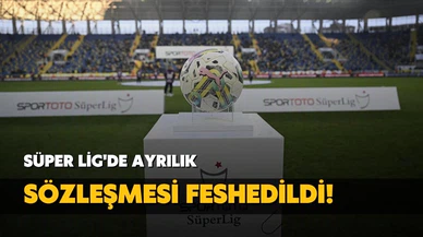 Süper Lig'de ayrılık! Sözleşmesi feshedildi!