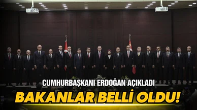 Türkiye Yüzyılı'nın yeni kabinesi!